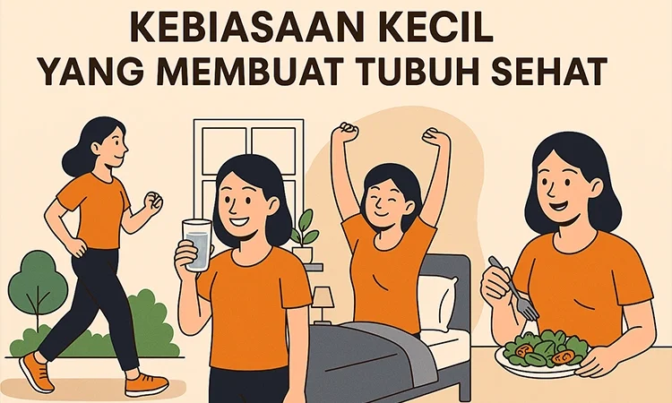 Cara Menjaga Kesehatan Tubuh Lewat Kebiasaan Kecil Setiap Hari
