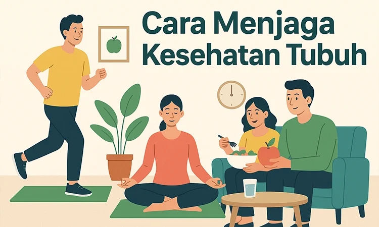 Cara Menjaga Kesehatan Tubuh di Rumah agar Tetap Bugar Setiap Hari