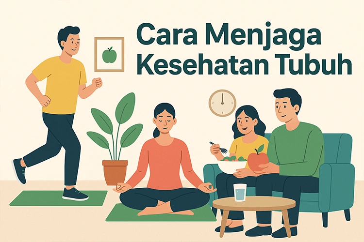 Cara Menjaga Kesehatan Tubuh di Rumah agar Tetap Bugar Setiap Hari