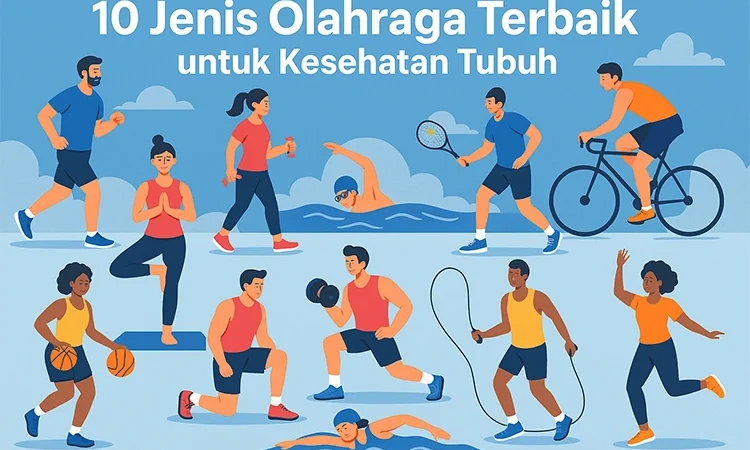 10 Jenis Olahraga Terbaik untuk Kesehatan Tubuh