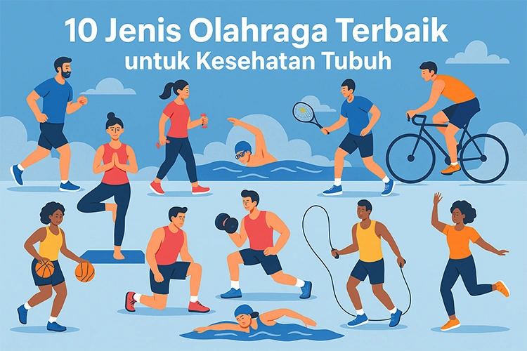 10 Jenis Olahraga Terbaik untuk Kesehatan Tubuh