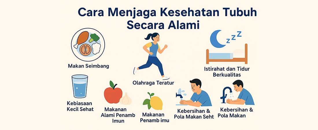 Cara Menjaga Kesehatan Tubuh Secara Alami