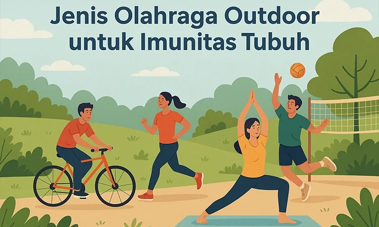 Jenis Olahraga Outdoor untuk Imunitas Tubuh yang Bikin Badan Makin Sehat