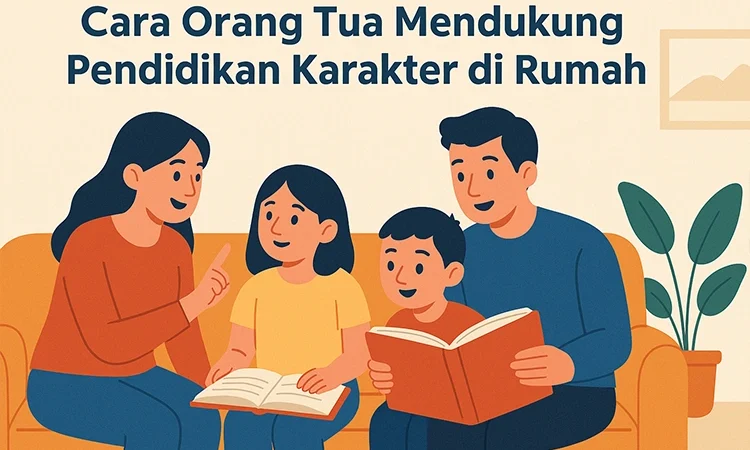 Cara Orang Tua Mendukung Pendidikan Karakter di Rumah
