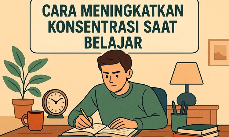 Cara Meningkatkan Konsentrasi Saat Belajar untuk Cara Belajar Efektif