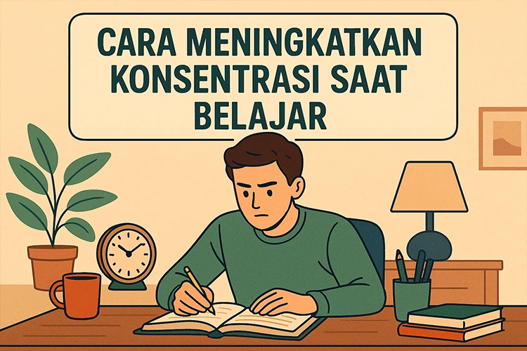 Cara Meningkatkan Konsentrasi Saat Belajar untuk Cara Belajar Efektif
