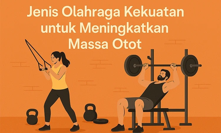 Jenis Olahraga Kekuatan untuk Meningkatkan Massa Otot