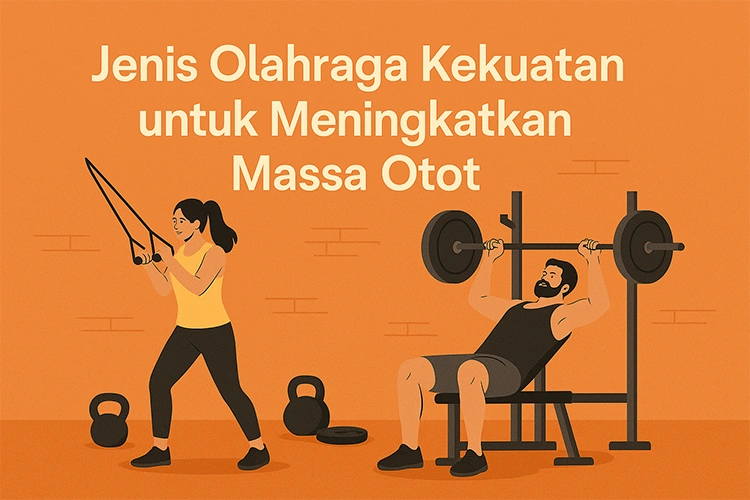 Jenis Olahraga Kekuatan untuk Meningkatkan Massa Otot