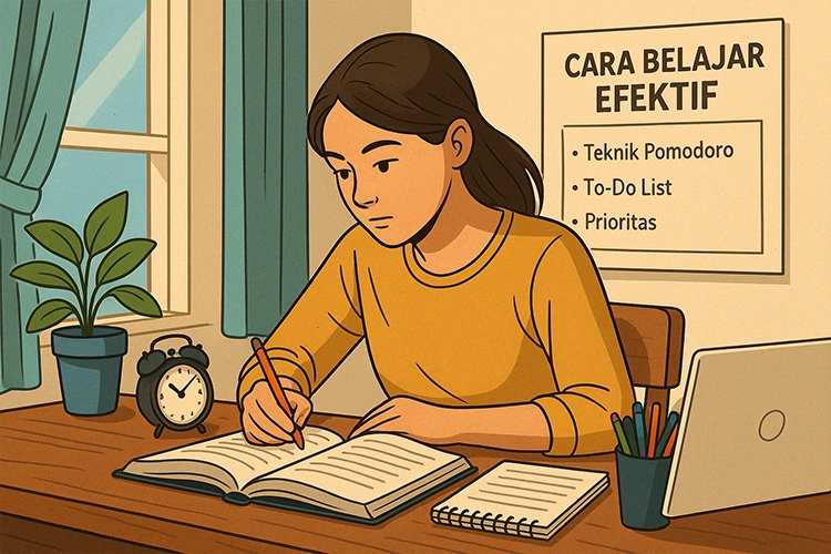 Cara Belajar Efektif di Rumah