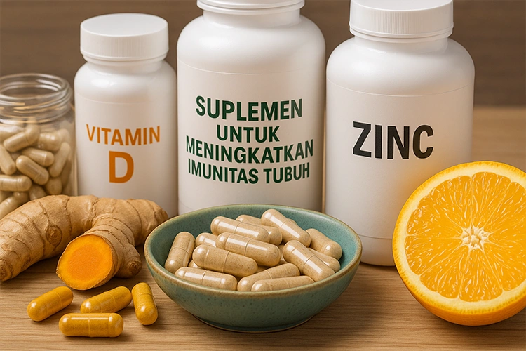 Suplemen untuk Meningkatkan Imunitas Tubuh Secara Alami