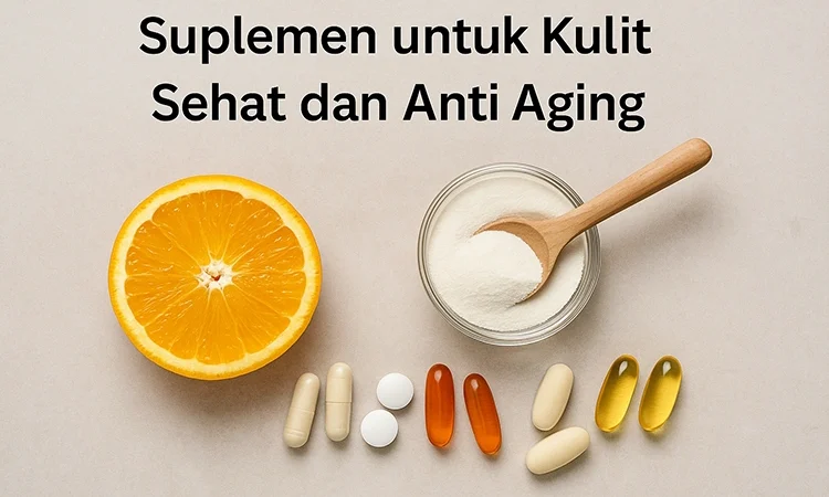 Suplemen untuk Kulit Sehat dan Anti Aging yang Aman dan Terbukti