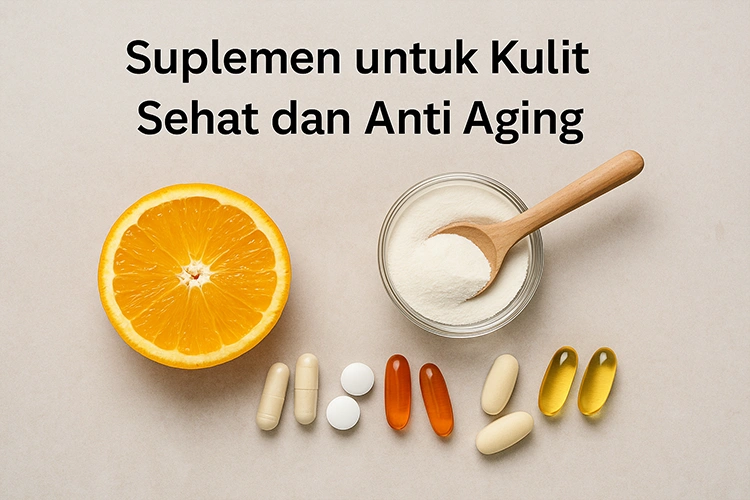 Suplemen untuk Kulit Sehat dan Anti Aging yang Aman dan Terbukti