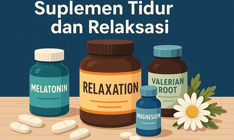 Suplemen Tidur dan Relaksasi untuk Mendukung Kualitas Hidup Harian