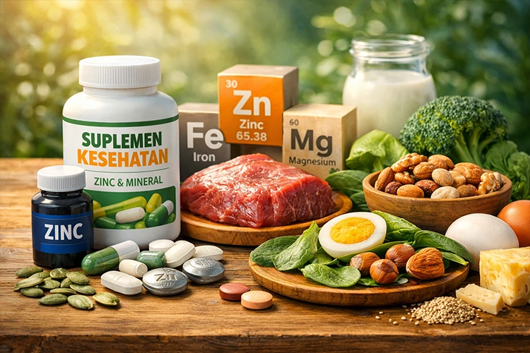Suplemen Kesehatan Zinc & Mineral