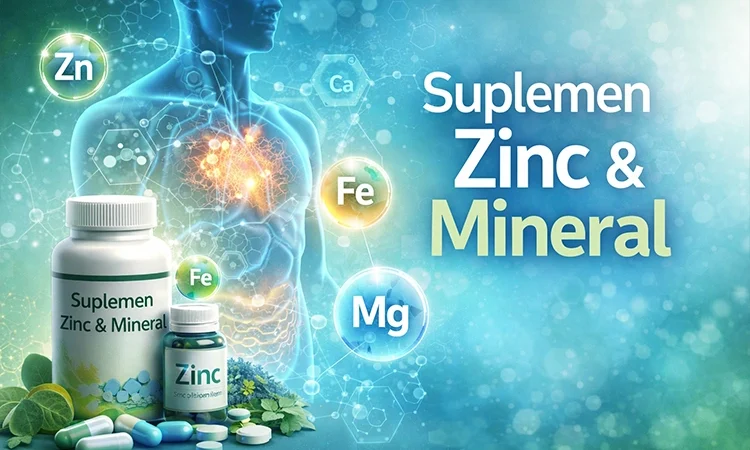 Zinc dan Mineral dalam Suplemen Kesehatan untuk Menjaga Keseimbangan Tubuh