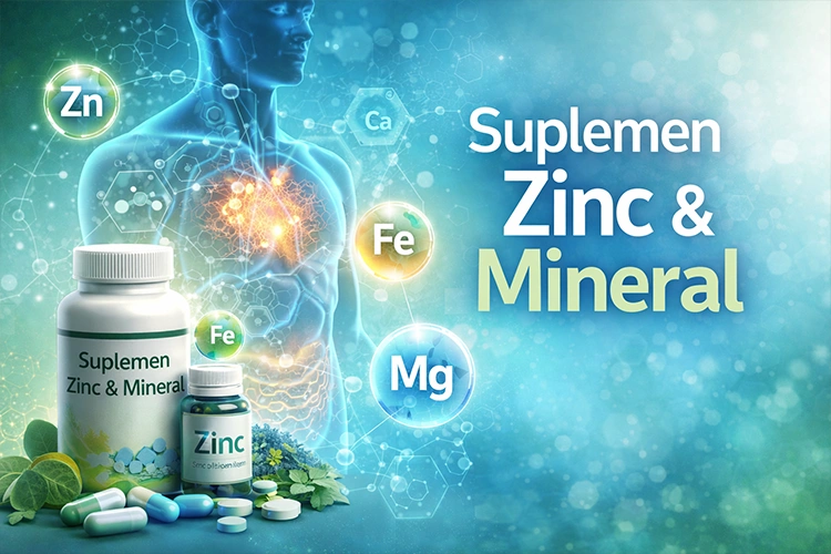 Zinc dan Mineral dalam Suplemen Kesehatan untuk Menjaga Keseimbangan Tubuh