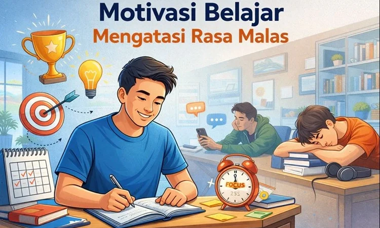 Tips Mengatasi Rasa Malas Belajar agar Motivasi Belajar Kembali Kuat