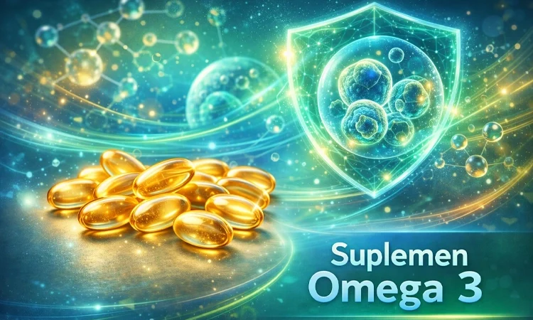 Suplemen Kesehatan Omega 3 sebagai Penunjang Antioksidan Alami Tubuh