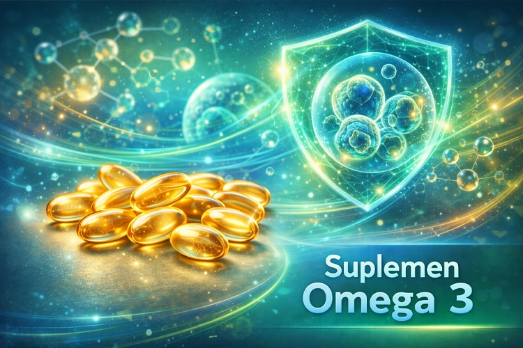 Suplemen Kesehatan Omega 3 sebagai Penunjang Antioksidan Alami Tubuh