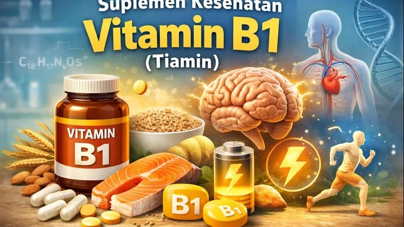 Suplemen Kesehatan Vitamin B1 (Tiamin): Manfaat, Fungsi, dan Cara Konsumsi yang Tepat