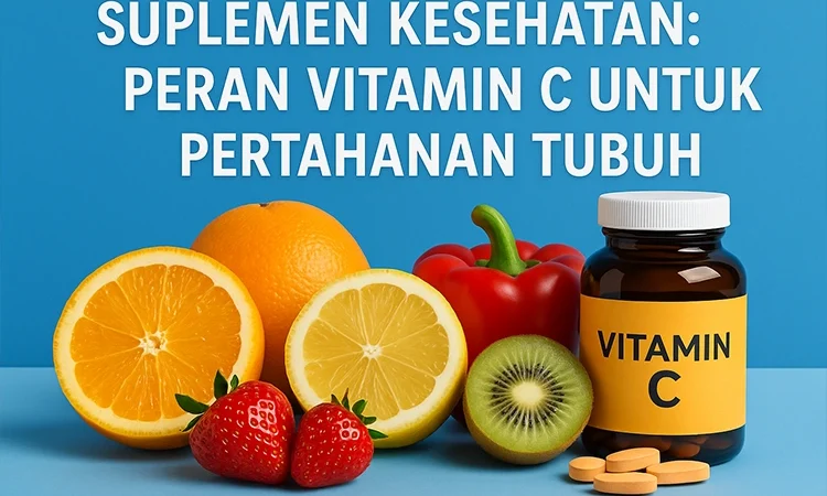 Suplemen Kesehatan: Peran Vitamin C untuk Pertahanan Tubuh