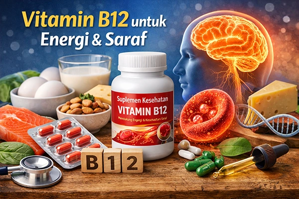 Vitamin B12 atau Kobalamin dan Perannya dalam Suplemen Kesehatan