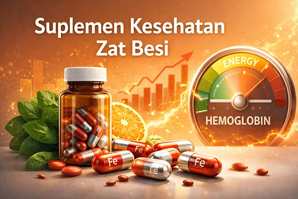 Suplemen Kesehatan Zat Besi untuk Energi dan Stamina Harian