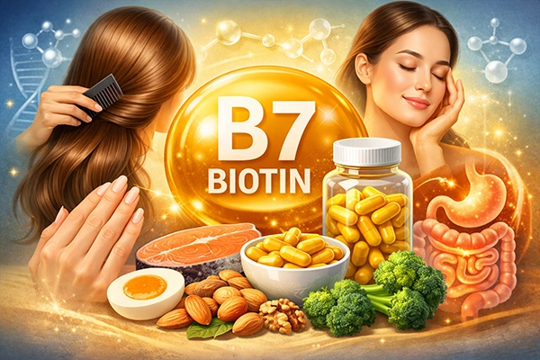 Vitamin B7 atau Biotin sebagai Suplemen Kesehatan untuk Rambut, Kulit, dan Metabolisme