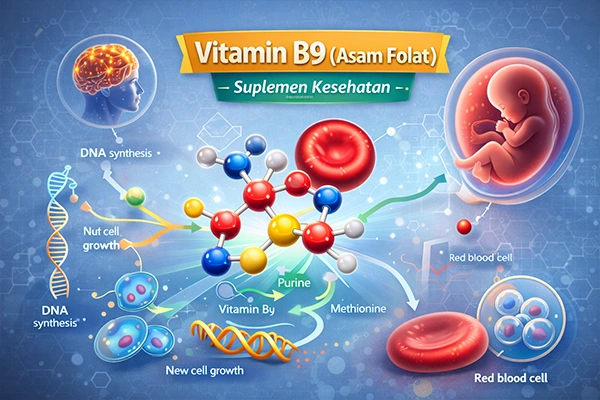 Suplemen Kesehatan Vitamin B9