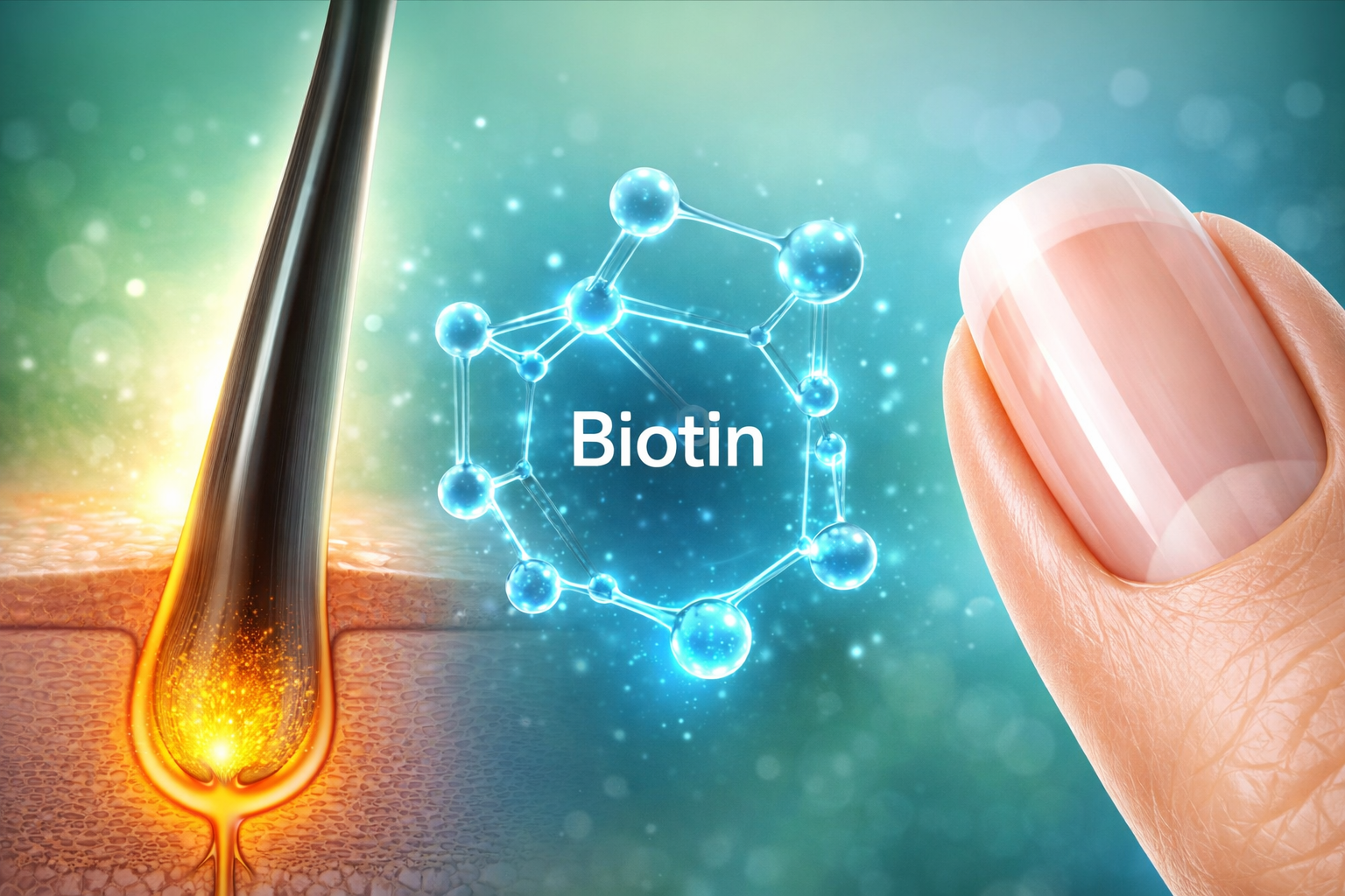 Suplemen Biotin sebagai Suplemen Kesehatan untuk Rambut dan Kuku Kuat