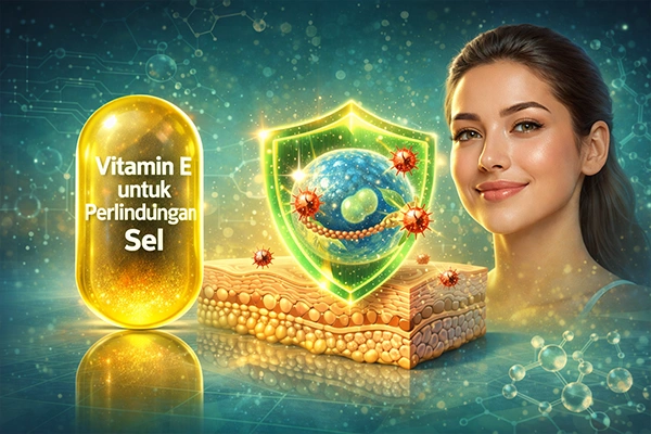 Vitamin E untuk Perlindungan Sel: Peran Suplemen Kesehatan dalam Menjaga Kulit dan Anti Aging