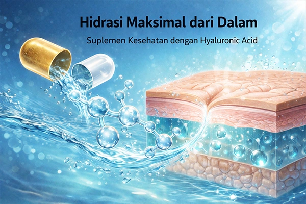 Hyaluronic Acid untuk Hidrasi Maksimal dalam Suplemen Kesehatan Kulit Sehat
