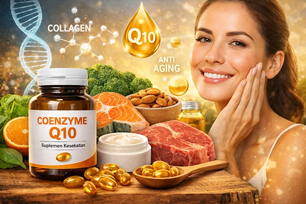 Coenzyme Q10 sebagai Suplemen Kesehatan untuk Kulit Sehat dan Anti Aging Alami